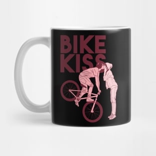Kissing On A Bike Mug